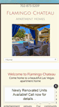 Mobile Screenshot of flamingochateau.com